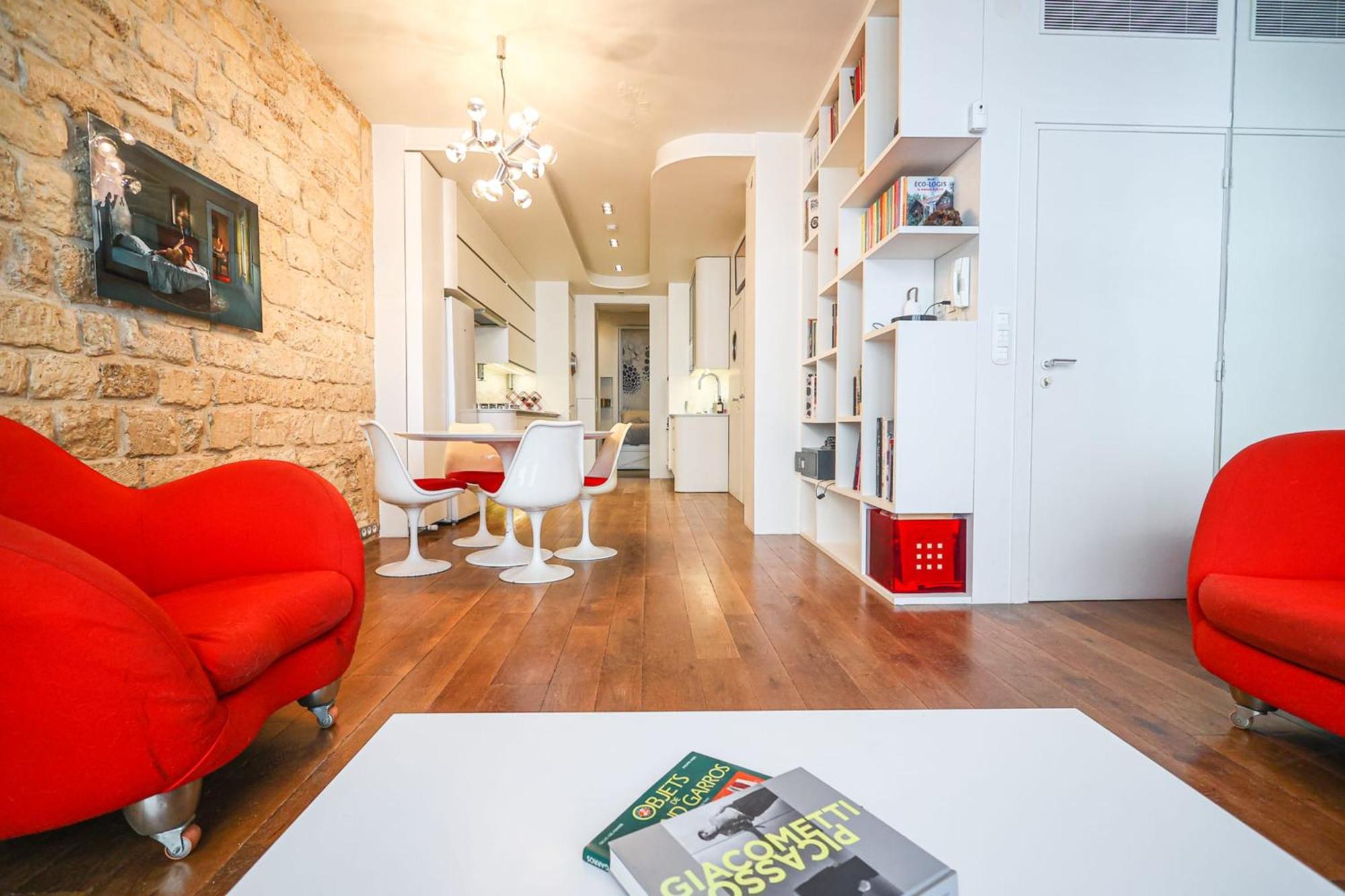 Elegant Appartement Climatise De 65 M2 Avec 2 Ch París Exterior foto